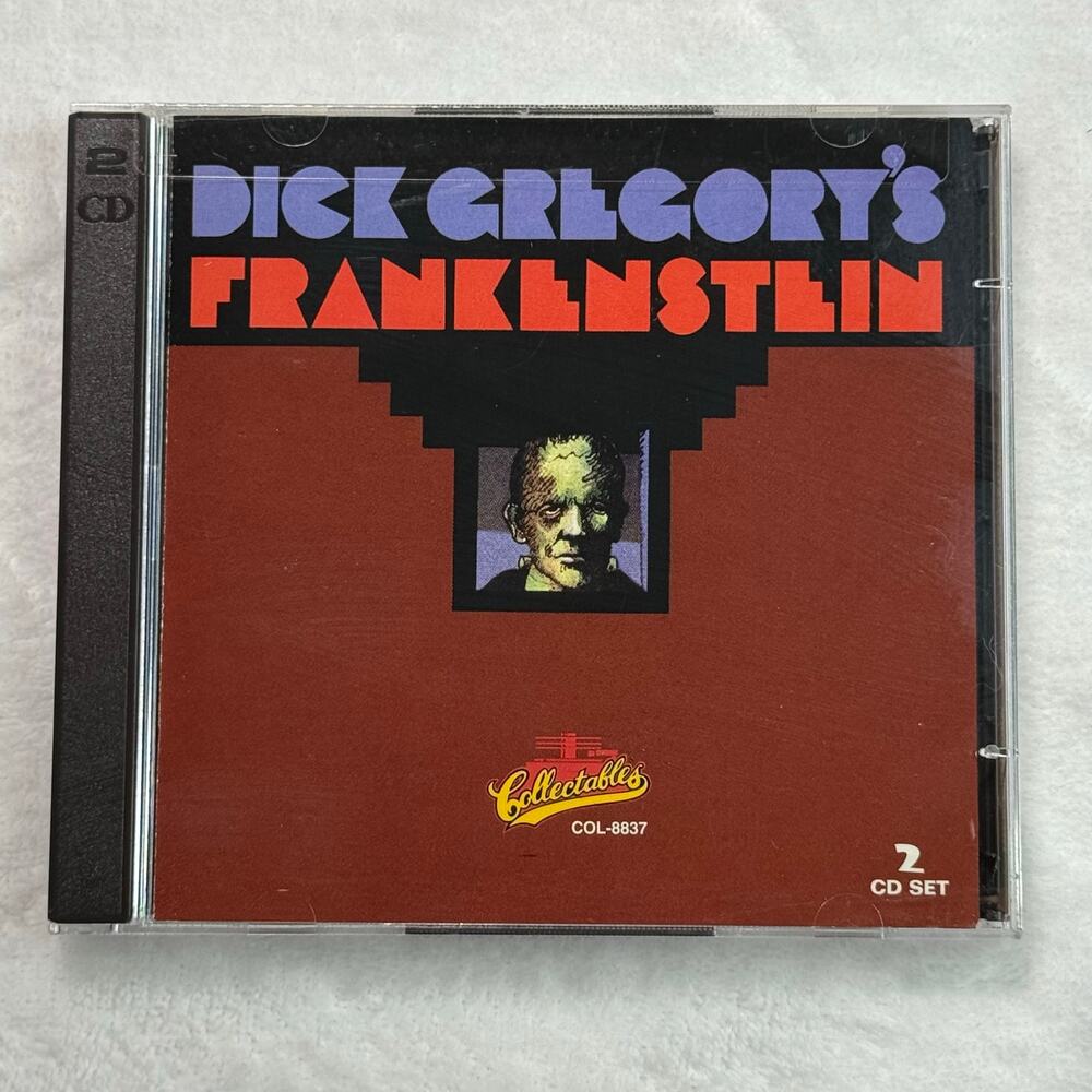 Dick Gregory Frankenstein 2 CD Set Collectables Spoken Word Comedy Album - New